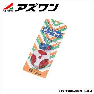 ビニタイ 赤 4mm×10m 6-639-01 1個