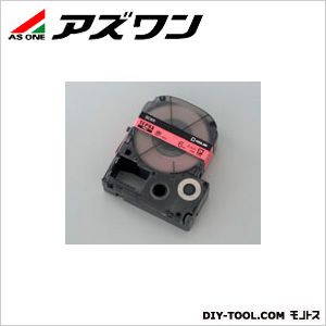 テプラ専用テープカートリッジ レッド 36mm 6-4007-06 1個