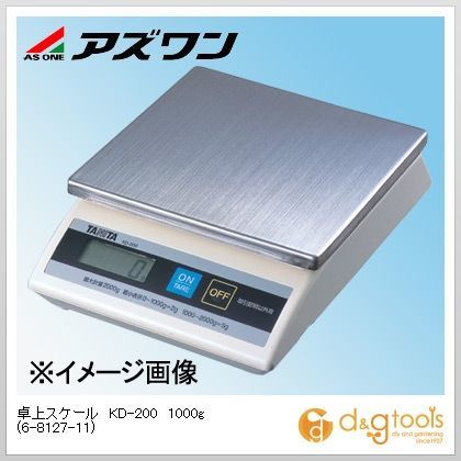 卓上スケールKD-2001000g 6-8127-11 1