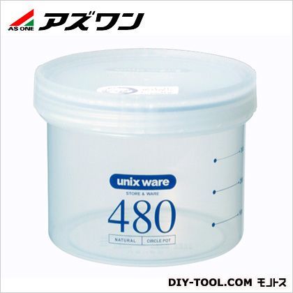 φ108×80mm480ml 1-7018-03