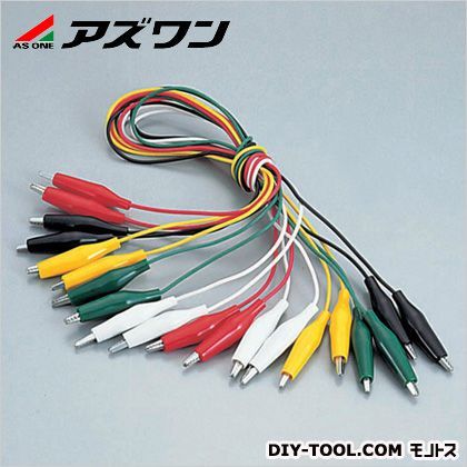 みの虫クリップ (リード線付10本組) 大 8-054-01 1袋