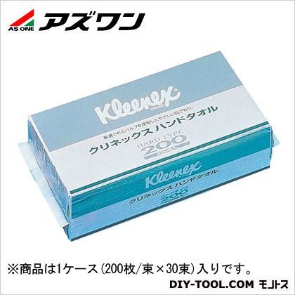 アズワン クリネックス ハードタイプ200 210×225mm 0-2404-01 1ケース(200枚/束×30束入)