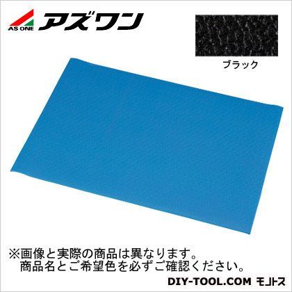 疲労軽減マット ブラック 610×910×10 1-8082-01 1枚