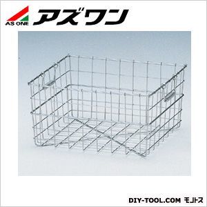 ステンレスワイヤ洗浄カゴ 中 390×360×200mm 7-5314-02 1個