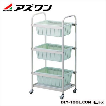 三段ワゴン 518×363×1120mm 4-149-02 1個