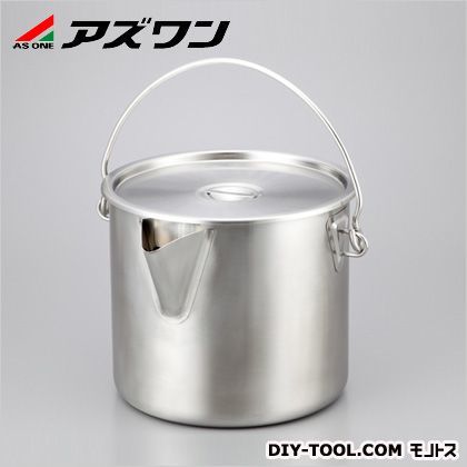 ポット型蓋付バケツ 20L 1-2394-01 1