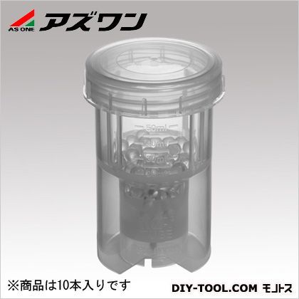 ボールミル粉砕チューブ・(ガラス製)ボール 50ml 2-7316-09 10本