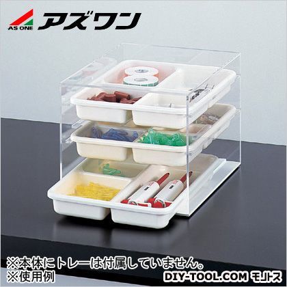 トレーラックのみ トレー収納数3枚ストッパー付 273×370×243mm 3-5665-01 1個