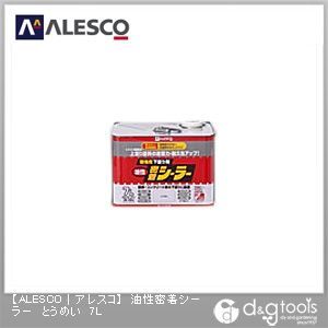 油性密着シーラー 油性下塗り塗料 とうめい 238×238×174 7L 00797644001070 1缶