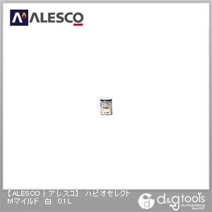 ハピオセレクトMマイルド水性シリコン多用途塗料 白 0.1L 1