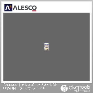 ハピオセレクトMマイルド水性シリコン多用途塗料 ダークグレー 0.1L 1