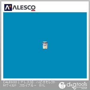 ハピオセレクトMマイルド水性シリコン多用途塗料 スカイブルー 0.1L 1