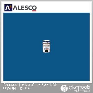 ハピオセレクトMマイルド水性シリコン多用途塗料 青 0.4L 1