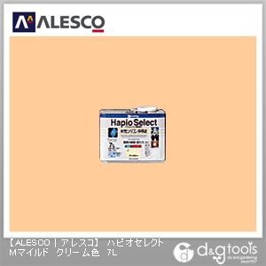 ハピオセレクトMマイルド水性シリコン多用途塗料 クリーム色 7L 1