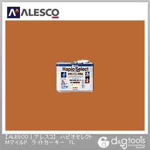 ハピオセレクトMマイルド水性シリコン多用途塗料 ライトカーキー 7L 1