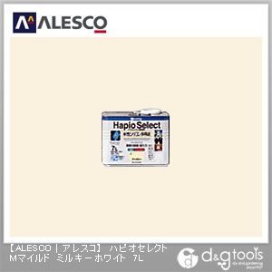 ハピオセレクトMマイルド水性シリコン多用途塗料 ミルキーホワイト 7L 1