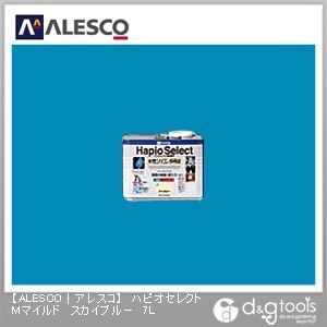 ハピオセレクトMマイルド水性シリコン多用途塗料 スカイブルー 7L 1