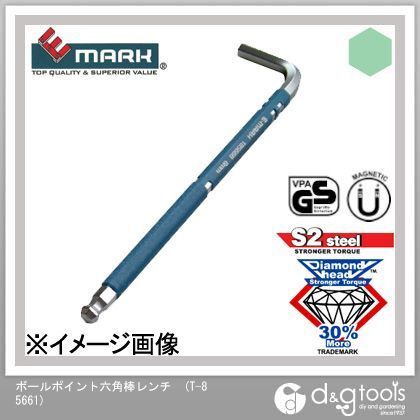 ボールポイント六角棒レンチ T-85661 1