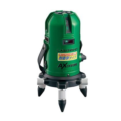 レーザーマン 高輝度グリーンレーザー墨出し器 径φ86×高さ230mm(突出部を除く) LV-81G 1