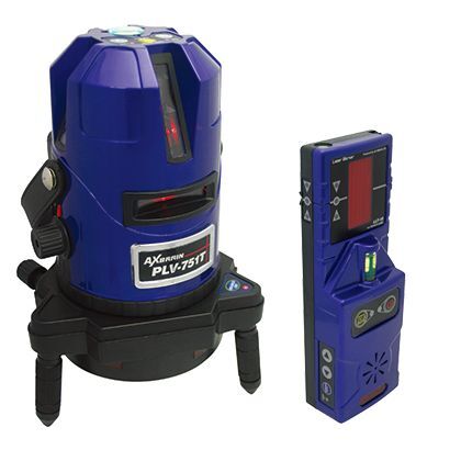 レーザーワーカー 自動探知レーザー墨出し器(急速充電器付きセット) 径φ102×高さ225mm(突出部を除く) LV-551 1