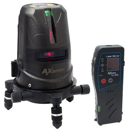 レーザーワーカー 高輝度レーザー墨出し器(受光器付) 径φ80×高さ152mm(突出部を除く) PLV-250 1