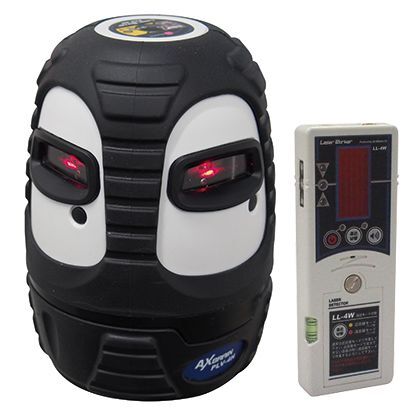 レーザーワーカー 全周水平ラインレーザー墨出し器(受光器付) 径φ95×高さ130mm(突出部を除く) PLV-250 1