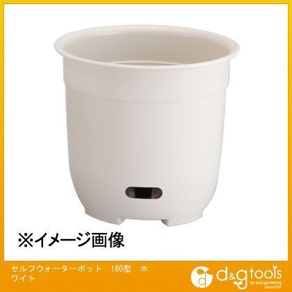 セルフウォーターポット160型 ホワイト 1