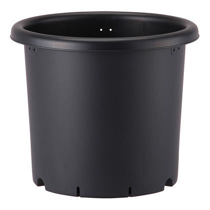 菊鉢9号土容量10L ブラック 302Φx256mm 1