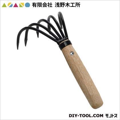 忍者熊手ラワン柄(手打鋼材)