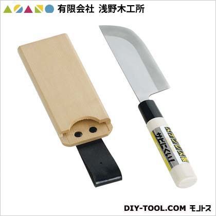 ステンレス収穫包丁木鞘付ビニール包装セット 09315 1