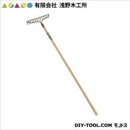 木柄アメリカンレーキ14本爪 11020 1