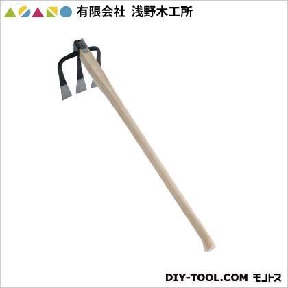 農耕用バチ型三本鍬(手打全鋼) 15085 1点