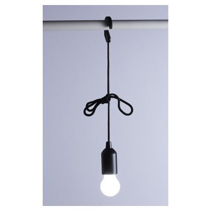 ひっぱり点灯ライト(白色LED) ALA-4308BK-W 1