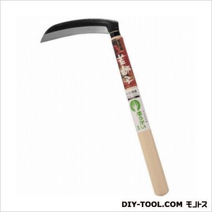 片刃薄鎌鋼付角柔らかい草用 150mm 1
