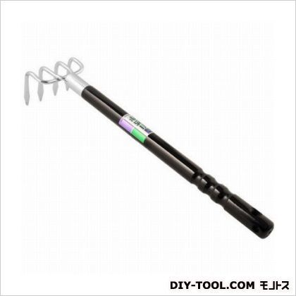 クロ-ム長柄ガ-デンレ-キ4本爪 1