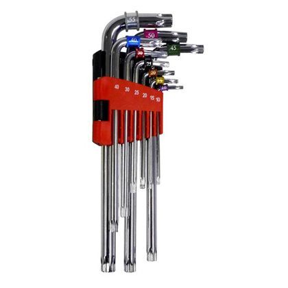 カラーリング付ヘックスローブ いじり止め L型レンチセット