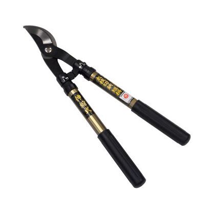 アルミ柄伸縮太枝切鋏短柄 1