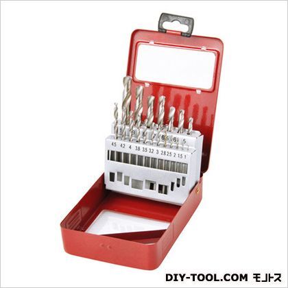 鉄工用ドリル刃セット GTHDS-19 19本組