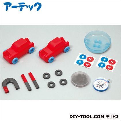 マグネットミニカーで学ぶ磁石の力 ミニカー(組み立て済):90×45×45mm 55710 1