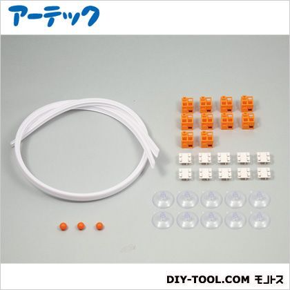 ジェットコースターの力の秘密 基本四角:25.2×20×20mmジョイントA:20×20×13mm吸盤:φ36×17.2×2mm 55770 1