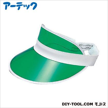 クリアーサンバイザー赤