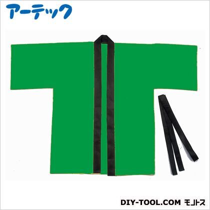 カラー不織布ハッピ園児用C緑 4053 1