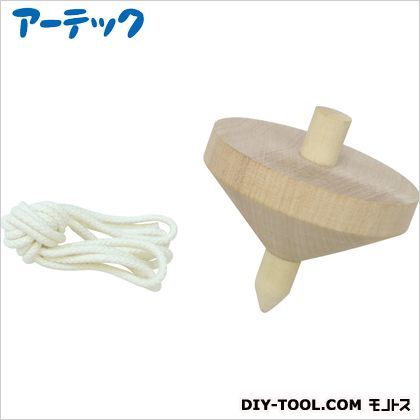 木製ゴマ小無着色φ60