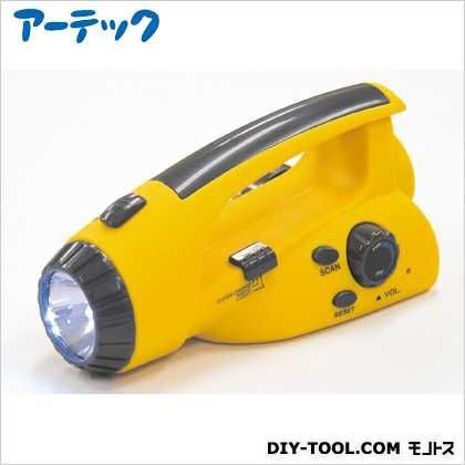 手回し発電ラジオ付ライト 3906 1