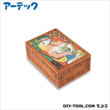 プラモザイク大12色付マルチオルゴール箱 5252 1