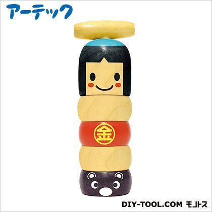 金太郎だるま落し(木製玩具)
