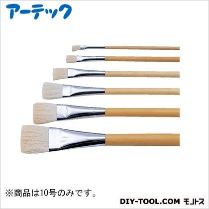 平筆(ポスター用・白毛)10号 10710 1