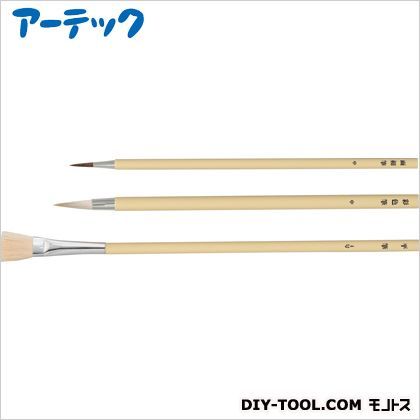 プラ軸デザイン筆3本組
