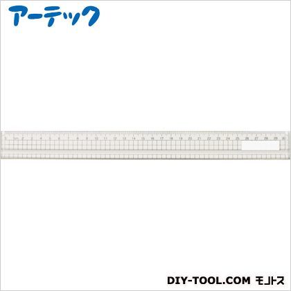 アクリル方眼定規30cm(溝付・エッジ付) 10903 1