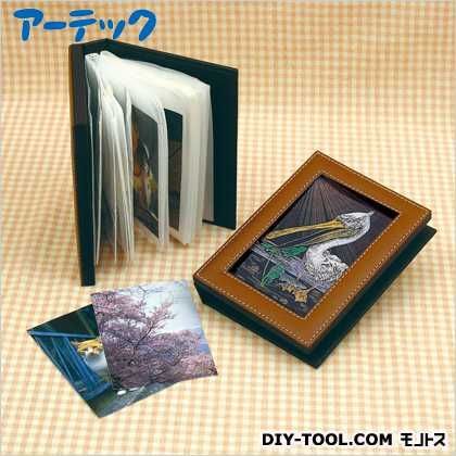 レザー調写真ファイルアートガラス 13423 1